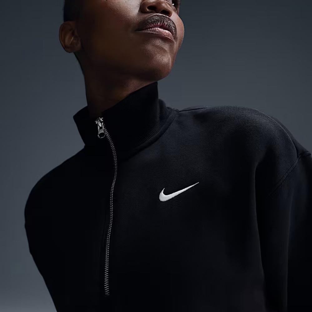 Nike Black Quarter-Zip Pullover